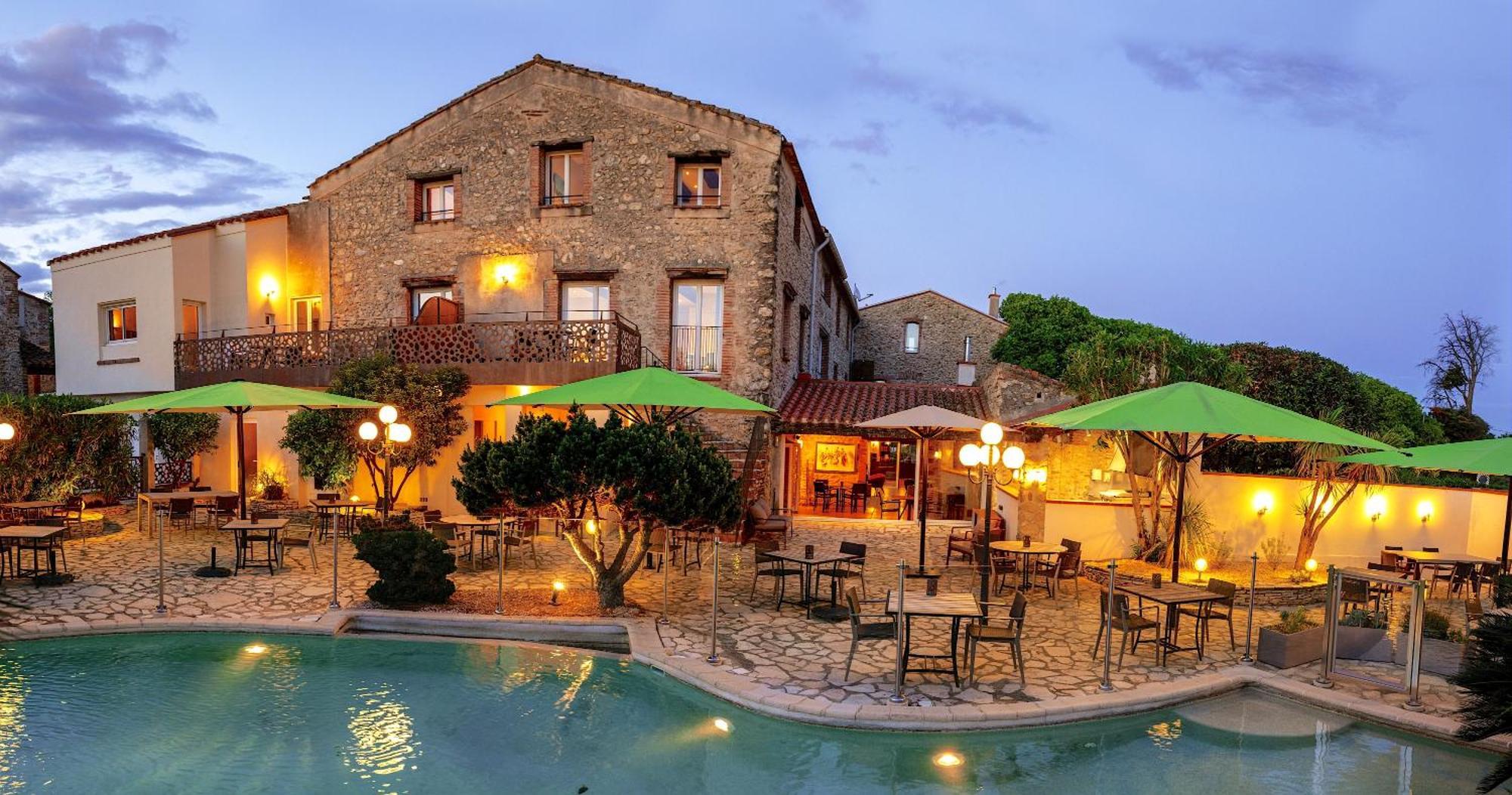 Auberge Du Roua Argeles-sur-Mer Luaran gambar